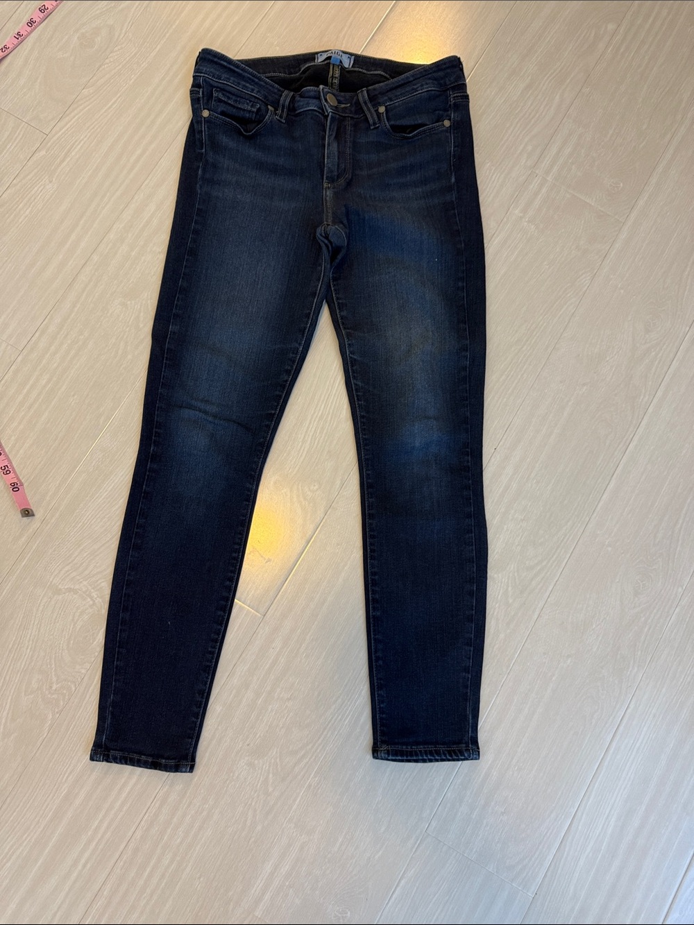 PAIGE Dark Navy Skinny Jeans